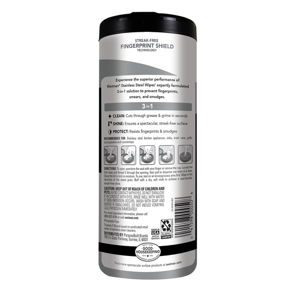 Weiman Stainless Steel Appliance Wipes
