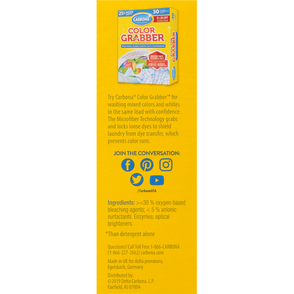 Carbona Laundry Soaker, With Active Foam Technology, Oxy Powered, Fresh Scent