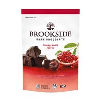 BROOKSIDE Dark Chocolate and Pomegranate Flavored Snacking Chocolate Bag, 21 oz