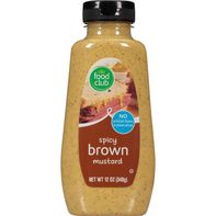 Food Club Spicy Brown Mustard️