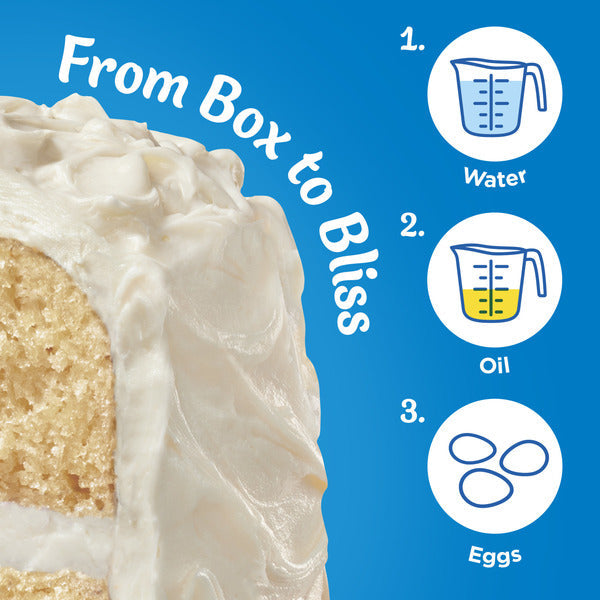 Pillsbury Moist Supreme Creamy Almond Cake Mix, 15.25 Oz Box
