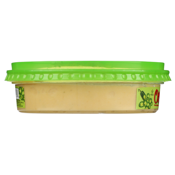 Oasis Mediterranean Cuisine Jalapeno Hommus, Hot