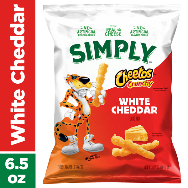 Cheetos Crunchy White Cheddar Cheese Chips