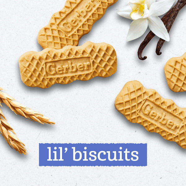 Gerber Graduates Cookies & Crackers Vanilla Wheat Biscuits