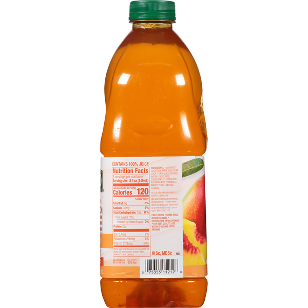 Old Orchard 100% Juice, Peach Mango