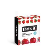 That’s it Apple + Strawberry Fruit Bars️