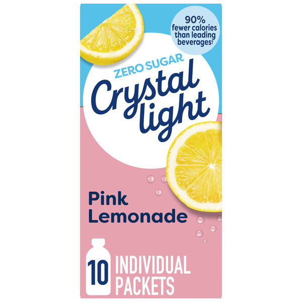 Crystal Light Pink Lemonade Powdered Drink Mix