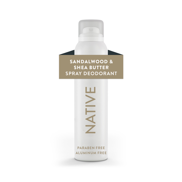 Native Sandalwood & Shea Butter Whole Body Deodorant Spray