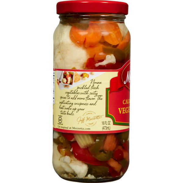 Mezzetta Veg Hot Veggie Mix