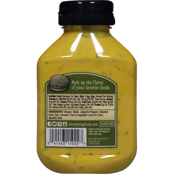 Silver Spring Spicy Jalapeno Mustard