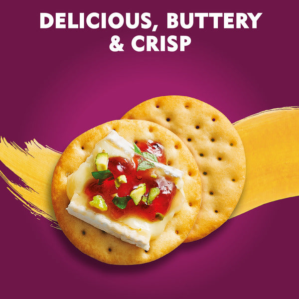 Toasteds Classic Buttercrisp Crackers, Party Snacks, 8 oz