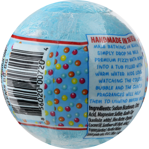 BELA Bath Bomb, Fizzy, Bubble Gum