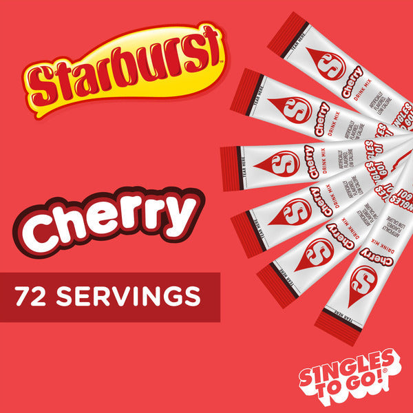 STARBURST Cherry Drink Mix, Low Calorie