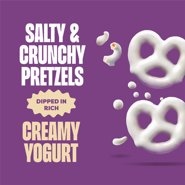 Glutino Gluten Free Yogurt Flavored Covered Pretzels