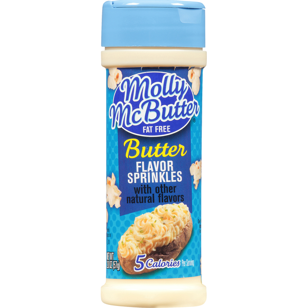 Molly McButter Fat Free Butter Flavor Sprinkles