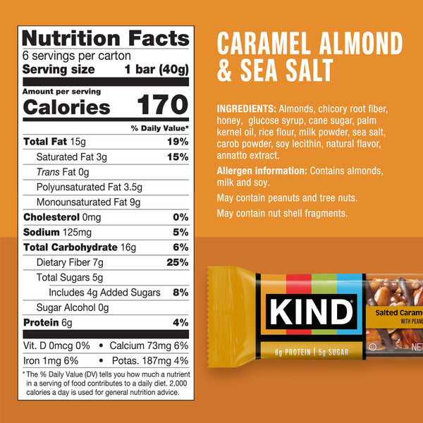KIND Caramel Almond & Sea Salt