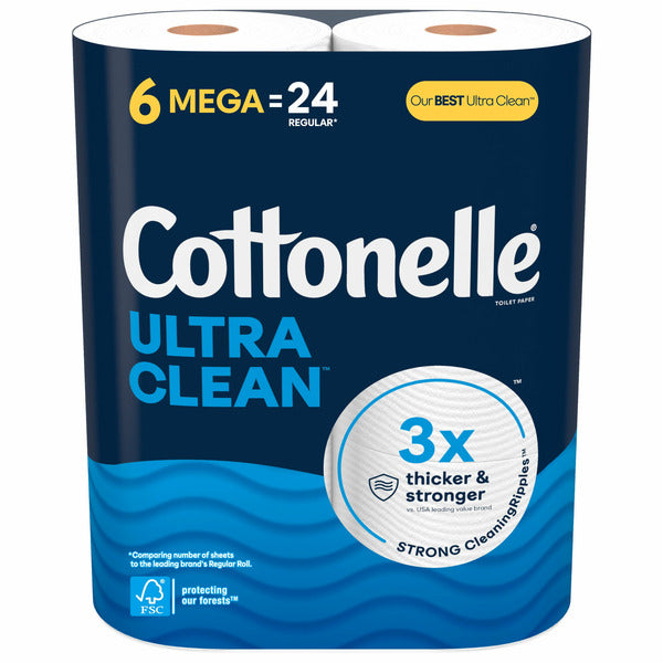 Cottonelle Ultra Clean Strong Toilet Paper