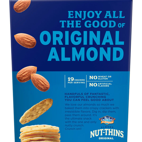 Blue Diamond Crackers, Original Almond