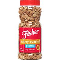 Fisher Honey Roasted Dry Roasted Peanuts️