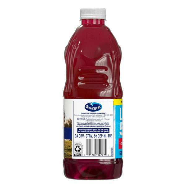 Ocean Spray Light‡ 50 Cran Cranberry Juice Drink, 64 Fl Oz Bottle