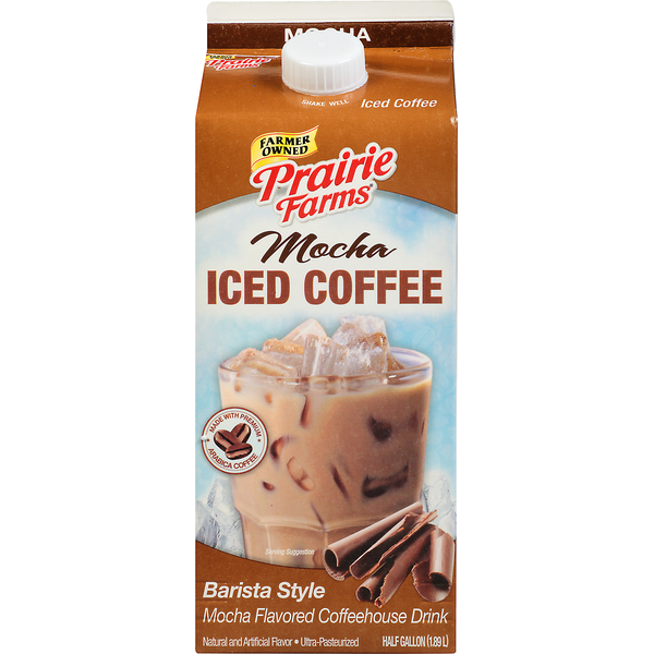 Prairie Farms Iced Coffee, Mocha, Barista Style