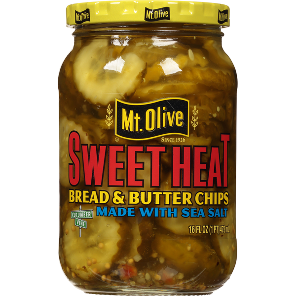 Mt. Olive Sweet Heat Bread & Butter Pickle Chips