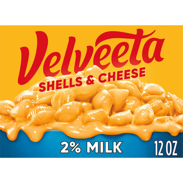 VELVEETA Shells & Cheese Mac & Cheese with 2% Milk Cheese Meal