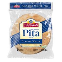 Toufayan Bakeries Classic White, Pita Bread️ DestGlow