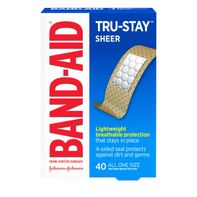 BAND-AID Tru-Stay Sheer Strips Adhesive Sterile Ba...
️ DestGlow