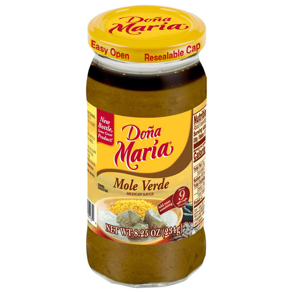 DONA MARIA Mole Verde Mexican Sauce