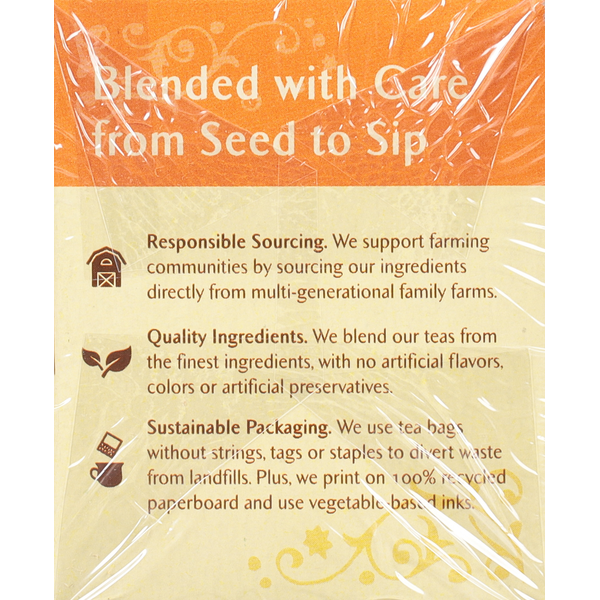 Celestial Seasonings Herbal Tea, Caffeine Free, Peach