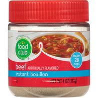 Food Club Instant Bouillon, Beef️