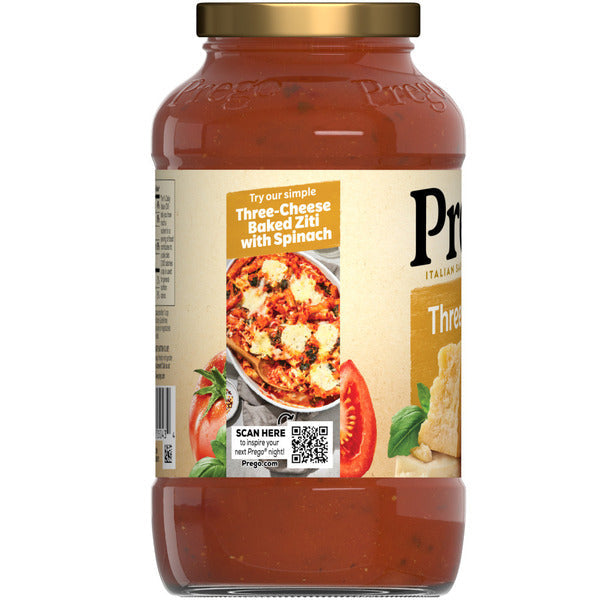 Prego Three Cheese Pasta Sauce