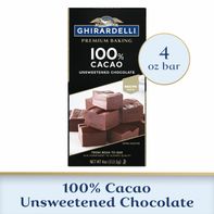 Ghirardelli Premium 100% Cacao Unsweetened Chocola...
️