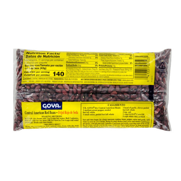 Goya Central American Red Beans, Dry