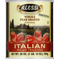 Alessi Tomatoes, Italian Peeled, Whole Pear Shaped...
️