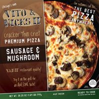 Vito & Nicks II Cracker Thin Crust Sausage & Mushr...
️