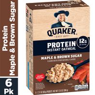Quaker Instant Oatmeal, Protein, Maple & Brown Sug...
️