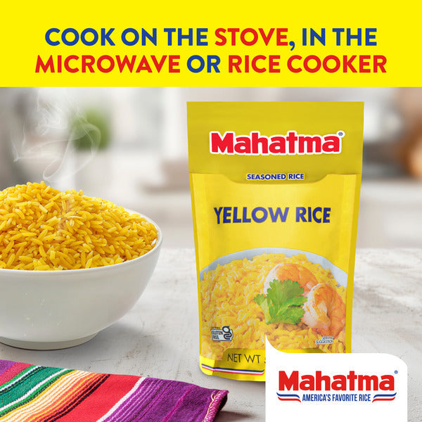 Mahatma Yellow Rice, Seasoned Rice, Gluten Free Rice, Spanish Style Rice, Uncooked Rice