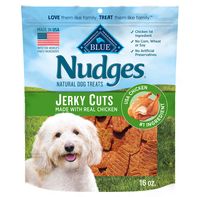 Blue Buffalo Nudges Jerky Cuts Dog Treats, Chicken️