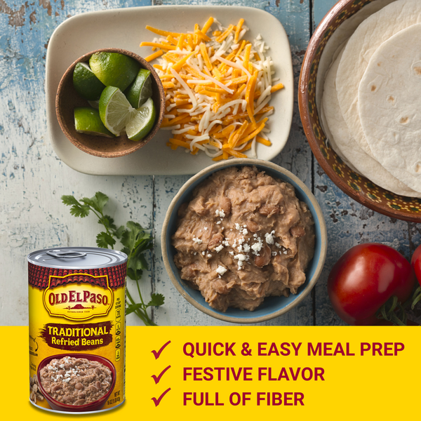 Old El Paso Canned Traditional Refried Beans