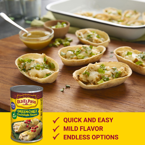 Old El Paso Mild Green Chile Enchilada Sauce