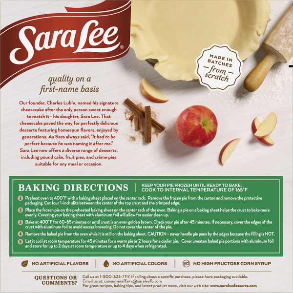 Sara Lee Apple Pie