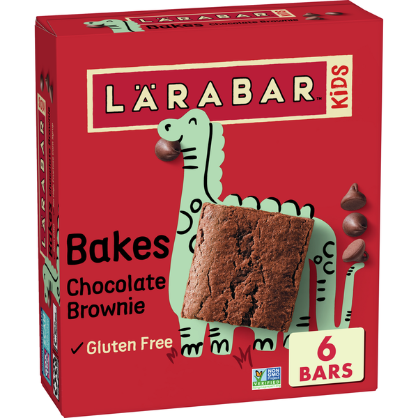 LÄRABAR Kids Bakes Chocolate Brownie Bars