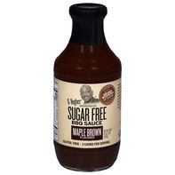 G Hughes Sugar Free Maple Brown Flavored BBQ Sauce️