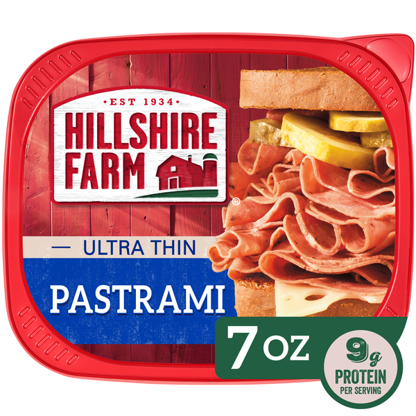 Hillshire Farm Ultra Thin Sliced Pastrami Sandwich Meat, 7 oz