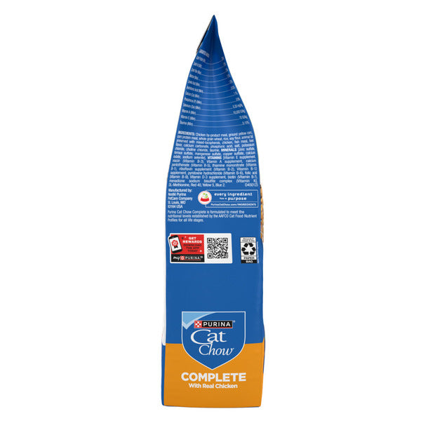 Purina Cat Chow Complete High Protein Dry Cat Food With Real Chicken
