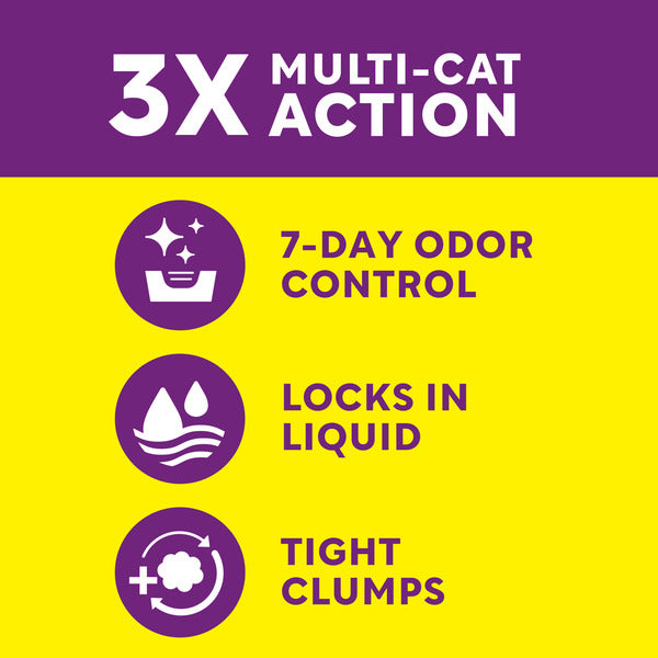 Scoop Away Clump and Lock Cat Litter, Fresh Spring Air Scented