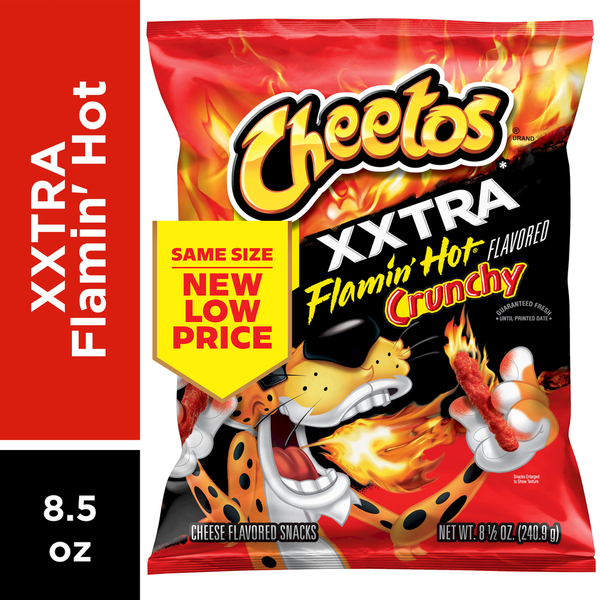 Cheetos Crunchy Xxtra Flamin&