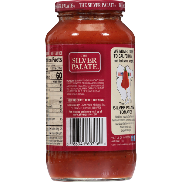 The Silver Palate San Marzano Blend Fra Diavolo Pasta Sauce